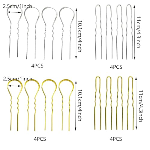 Attuslla 3 PCS Hair Stick Resin Molds Silicone Kit - Image 3