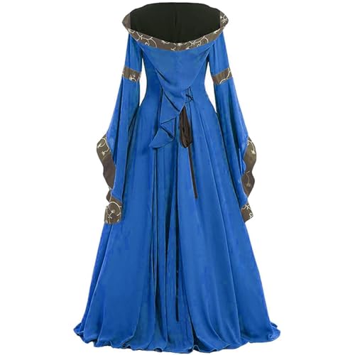 OIOLOYJM Renaissance Costume Women Medieval Sexy Plus Size Witch Vampire Gothic Halloween Costumes Woman 2025 Clothes Dresses