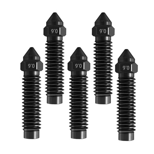 IdeaFormer-3D 5�� 0.6mm �P���^�E���J�[�{���m�Y���A�����ϐ�3D�v�����^�[���o�@�z�b�g�G���h�m�Y�� Elegoo Centauri Carbon�p