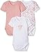 Produktbild NAME IT Baby-Mädchen NBFBODY 3P SS NOOS Body, Mehrfarbig (Rose Tan), 74 (3er Pack)
