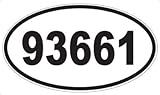 US Decal, Inc. Number 93661 Oval Sticker