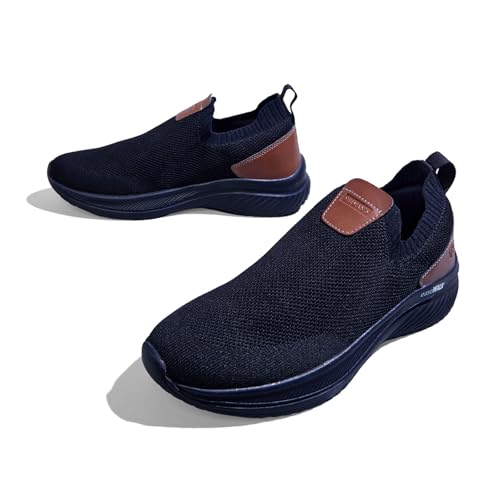 Image of Neeman's Ease Walk Neo Slip-Ons for Men | Lightweight, Breathable & Cushioned Walking Shoes | Easy Slip-in Design for Everyday Comfort & Style