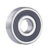 2PACK TIMKEN 6303-2RS Double Rubber Seal Bearings 17mmX47mmX14mm, Pre-Lubricated and Stable Performance and Cost Effective, Deep Groove Ball Bearings