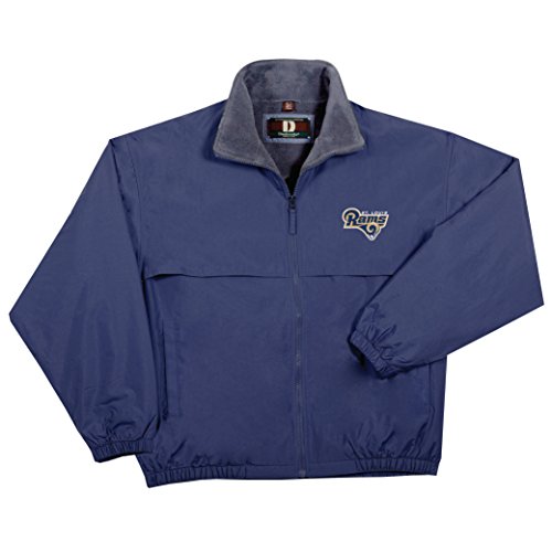 Image of dunbrooke Men's Royal Indianapolis Colts Triumph Fleece Full-Zip Jacket