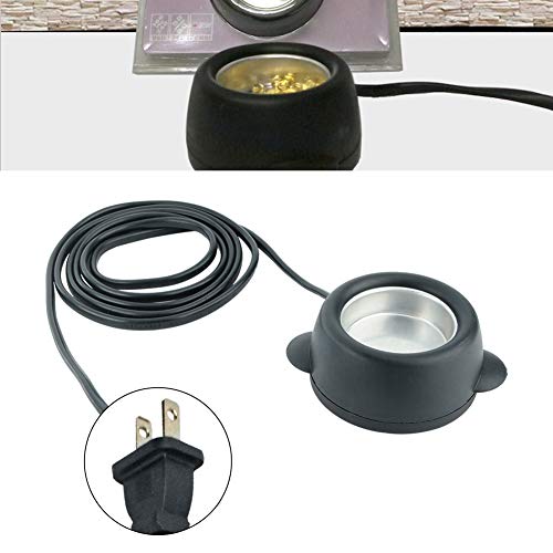 YUYTE Keratin-based Hot Glue Pot, 30W, Black, Solid to Liquid, Moderate to High Viscosity, Not Water Resistant, 12ml, Heat Resistant, For Hair, Plastic, School, Bonding Adhesives, US Plug