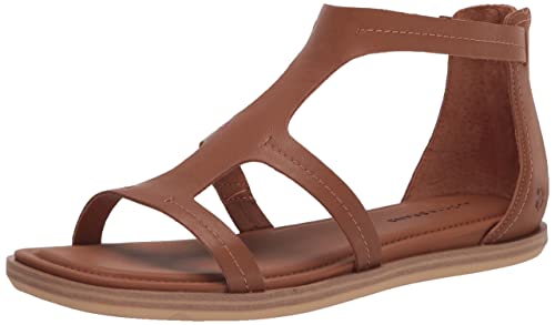 Lucky Brand Women's Nayda Caged Sandal Flat, Latte, 6.5 #TOP17