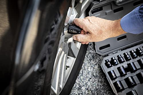 Gearwrench 25 Pc. 1/2" Drive 6 Pt. Impact Metric Socket Set, Standard - 84933N #TOP5