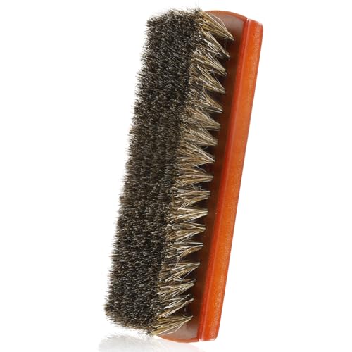Horsehair Shoe Cleaning Brush for Leather Shoes