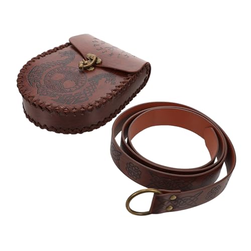 Pochette de ceinture viking et sac banane rétro pour cosplay