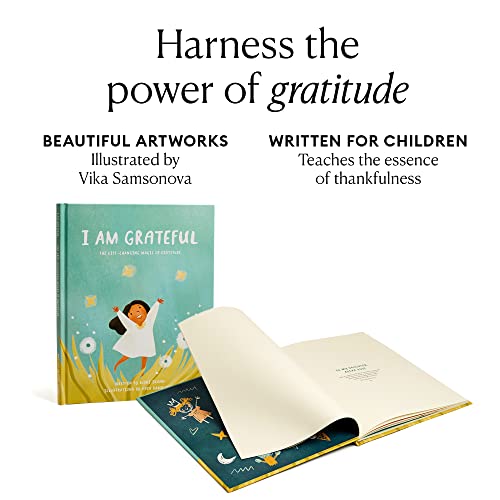 Intelligent Change I Am Grateful (Children’s Book by Mimi Ikonn) - Gratitude Book for Young Kids and Parents with Prompts - Encourages Positivity, Thankfulness, and Mindfulness - Ages 0+