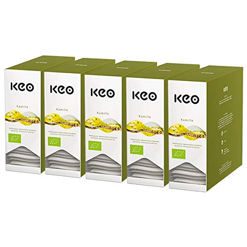 Keo BIO Teachamp Kuvert Kamille / 5er Pack