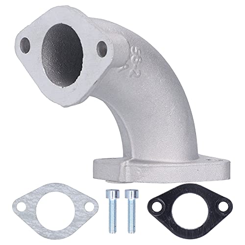 26mm/1.02in Carburateur Collecteur D'admission Ensemble De Tuyaux De Remplacement En Alliage D'aluminium pour Kazuma Suricate 50 50CC 70CC 90CC 110CC 125CC 140CC 150CC 160CC Cover