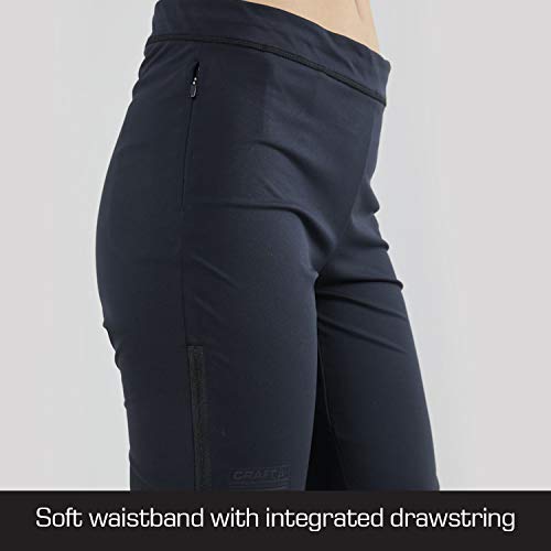 Craft Women's Pursuit 3/4 Zip Cross Country Ski Pants Black