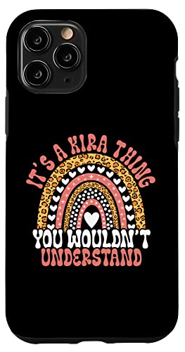Iphone 11 Pro Funny Kira Name Leopard Funny Kira Birthday Quote Kira Case #TOP22