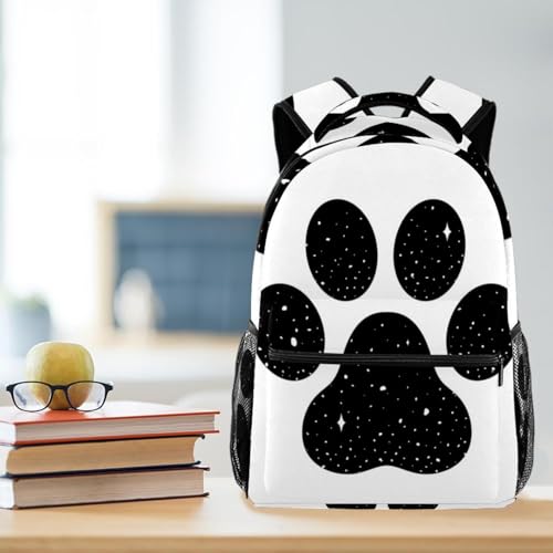 Sac à dos de voyage cœur multicolore pour week-end et lycée - 5