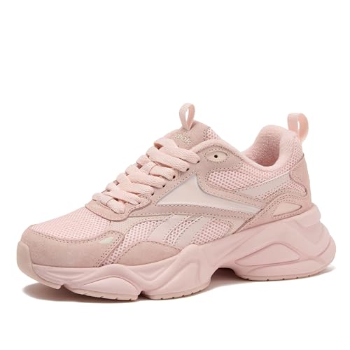 Reebok Power Fury Athletic Sneakers for Women, Casual Tennis Womens Shoes, Pure Pink/Pure Pink/Vintage Chalk by Reebok