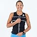 HYPERWEAR Hyper Vest ELITE Weighted Vest (XL 20 lbs) Adjustable Stretch CORDURA Fabric Zipper Thin Steel Weights for Running Strength Endurance Walking