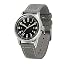 White Lume - Quartz Mvmt - Mineral Glass - Light Grey Canvas Strap