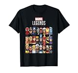 マーベル レジェンドシリーズ ヒーロー ヘッドショット ポスター Tシャツ