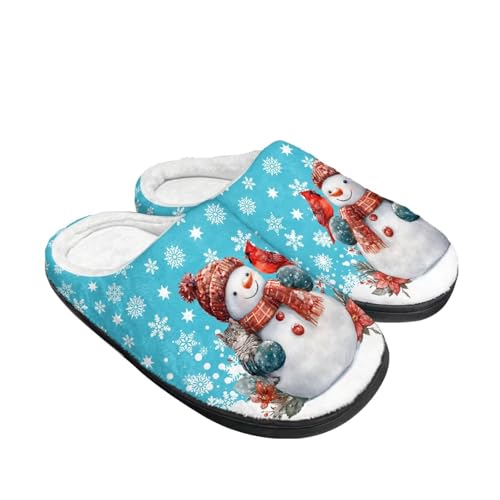 Chaussures d'intérieur confortables et chaudes, semelle antidérapante pour un hiver serein