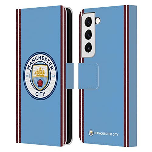 Coque portefeuille Manchester City Samsung S22 pour les jours de match