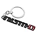 QYJS Keychain keyring For Nissan nismo almera altima march tiida pathfinder Sylphy Murano Frontier Metal Key Chain Ring Car Styling