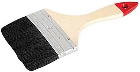 Chip Paint Brush set Economy Disposable (50 Pc) Sizes- 1/2, 1, 1.1/2, 2, 3, 4 (12,25,38,50,75,100mm) - Professional Wooden Handle Paintbrush Set for Paint, Stains, Varnishes, Glues and Home DIY