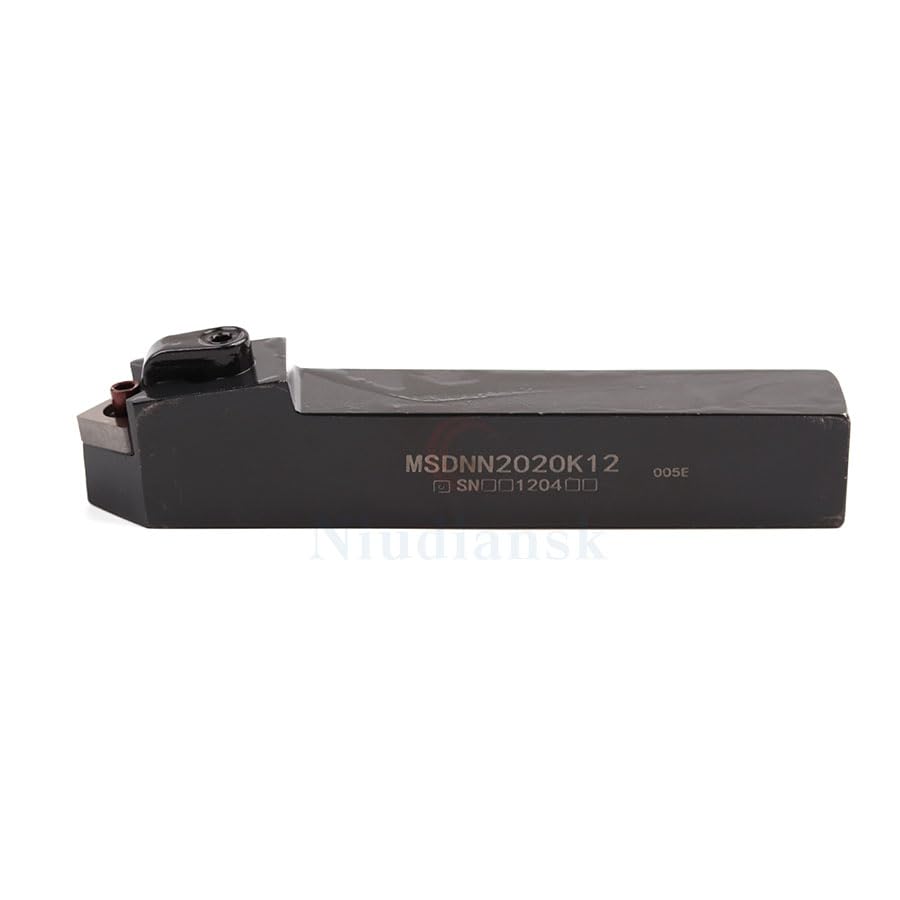 1PC MSDNN1616H12 MSDNN2020K12 MSDNN2525M12 MSDNN2525M15 Indexable External Turning Tools Holder for SNMG Carbide CNC Inserts(MSDNN1616H12)