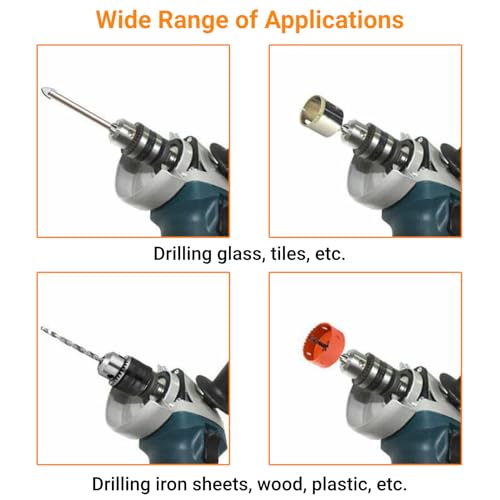 Mandril de perceuse de 3.0-16mm para reformas del hogar y proyectos de carpintería 6