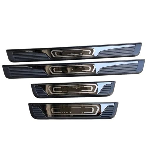 Seuil de porte Haval Jolion acier inoxydable élégant et design noir d'origine