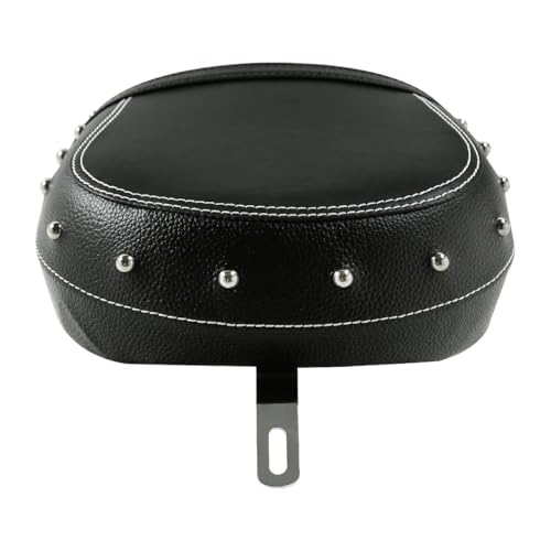 Asiento trasero de cuero para moto Indian Chief que quita el dolor lumbar 4