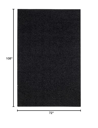 Tapete Decorativo SAFAVIEH 6x9 Negro Rectangular miniatura 3