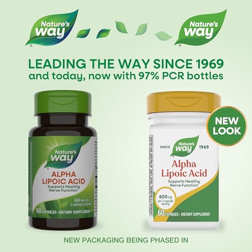 Nature's Way Alpha Lipoic Acid Capsules, 600 mg per Serving, 60 ct - image 2