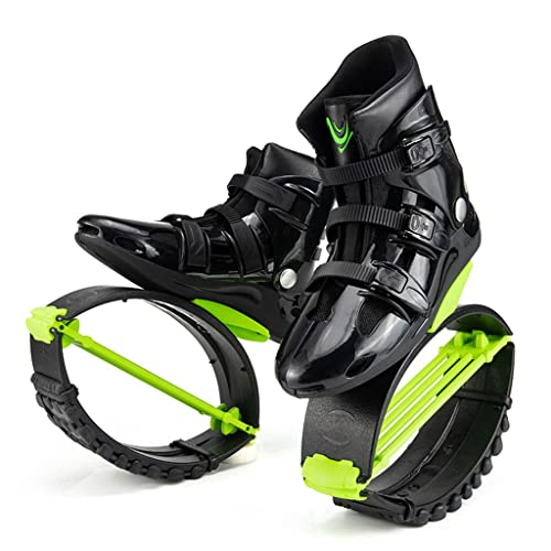 VEGALA Botas de Salto para Fitness y Entrenamiento Las Botas de Salto Aumentan el metabolismo Los Zapatos del Salto Pueden Llevar 110-154bls，Green+Black