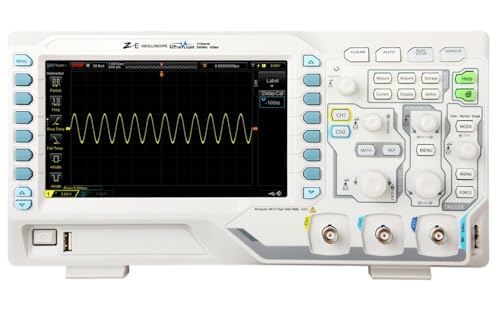 Oscilloscope 100 MHz DS1102Z-E avec mémoire de 24 Mpts pour signaux précis