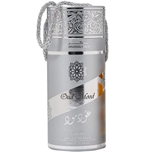 Lattafa Oud Mood Reminiscence For Unisex Eau De Parfum Spray, 3.4 Ounce #TOP2