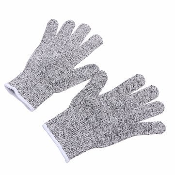 Generic Nmsafety Cut Resistance Gloves Working Kitchen Level 5 Cut Protective Sandy Nitrile Gloves M