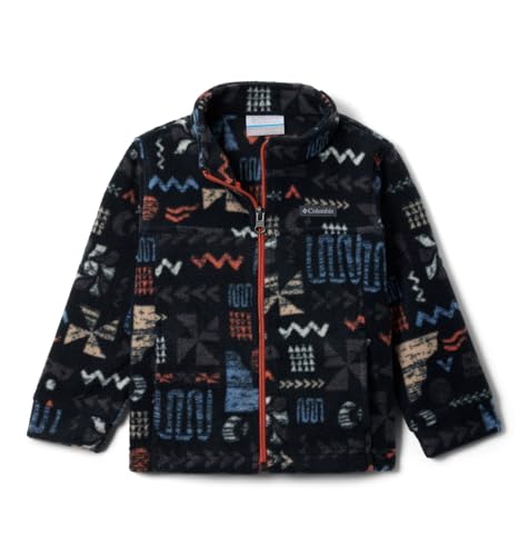 Columbia ユース ボーイズ Zing III フリース、ブラックアウターバウンド、XS（Amazon）