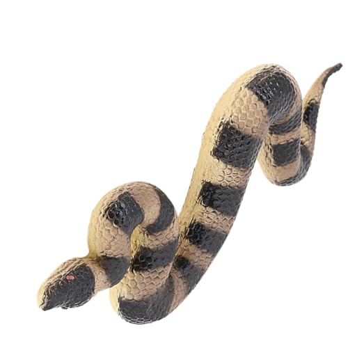 UPKOCH Modelo De Serpiente De Simulación Juguete para Juguete De Serpiente De PVC Decoración De Juguete De Serpiente Modelo De Animales Simulados Juguete Truco De Polivinilo