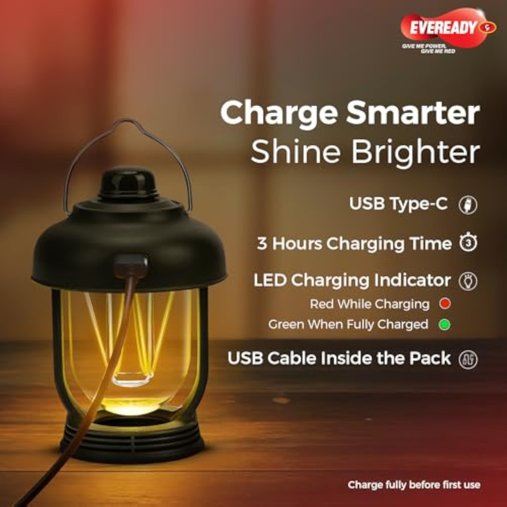 Rechargeable Emergency 5W LED Lantern