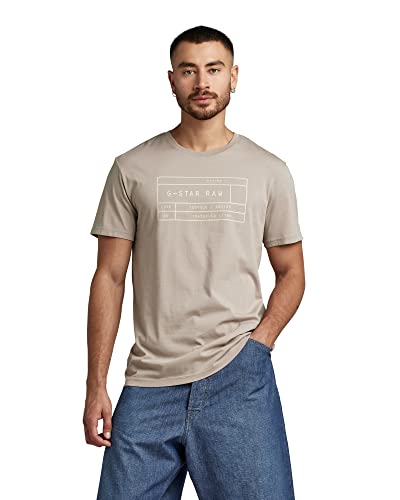 G-Star Raw Paquete De Dos Camisetas Graphic Para Hombre, Multicolor Dumic Deep Walnut D22777-336-D951 , L G-Star Raw Paquete De Dos Camisetas Graphic Para Hombre, Multicolor Dumic Deep Walnut D22777-336-D951 , L