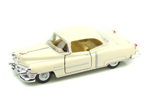 Kinsmart (�L���X�}�[�g) 1953 Cadillac Series 62 �N�[�y 1/43 White KM05339-WH �~�j�J�[ �_�C�L���X�g ������ (���s�A��)