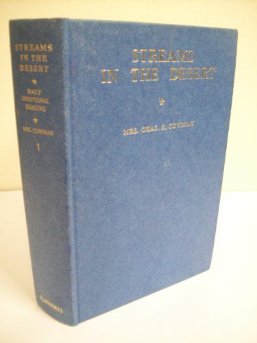 Streams in the Desert Volume 1 0551001607 Book Cover