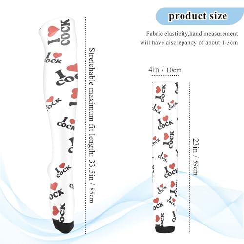 Image of Women's Thigh High Socks Long Over Knee Socks Thick Leg Warm Boot Stockings