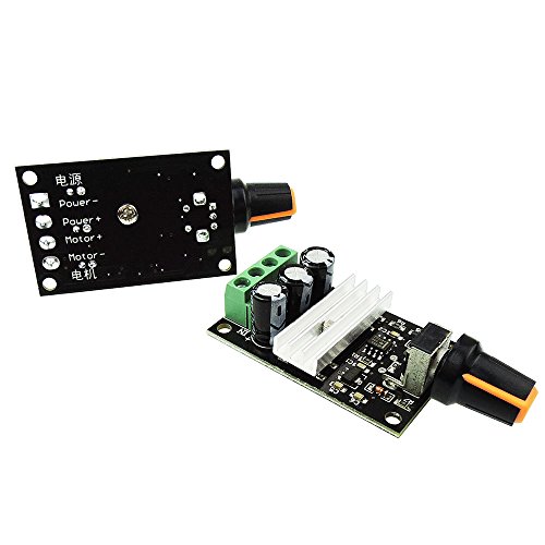 Uniquegoods 6V 12V 24V 28V 3A 80W Dc Motor Speed Controller (Pwm) Adjustable Variable Speed Switch Dc Motor Driver 1203B #TOP2