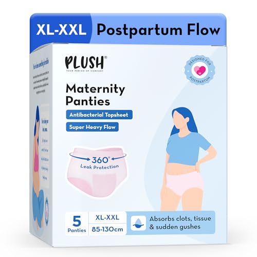 Plush Maternity Panties after Delivery XL-XXL (85-130CM) | Pack o...