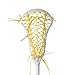 City Sports Gait Air 2 D Women's Strung Lacrosse Head - Designed by Northwestern Superstar Izzy Scane, Quick Release, Super Light, Improved Pocket Control, Multiple Colors Available (White/Yellow)