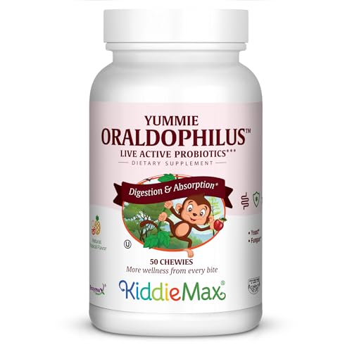 Maxi Health Yummie Oraldophilus - Acidophilus Probiotics - Tropical Flavor - 50 Chewies - Kosher Maxi Health Yummie Oraldophilus - Acidophilus Probiotics - Tropical Flavor - 50 Chewies - Kosher