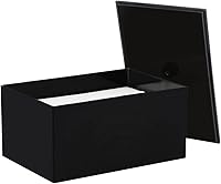 Vista 1 de zoocatia Porta hojas para secadora de lavandería, contenedor de cápsulas de detergente transparente, dispensador de bolas de secadora con tapa, caja