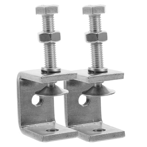 Catálogo para Comprar On-line Sargentos, tornillos y pinzas los más recomendados. 39 HIAKDOFT 2 piezas Abrazaderas Tipo C de Acero Inoxidable Mini Sargentos con Apertura Amplia para Carpintería y Soldadura Herramientas Resistentes para Sujeción Pesada y Metal